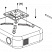 Крепление для проектора PRG18A