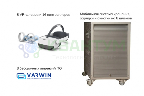 Комплект для класса виртуальной реальности Geckotouch VR12/4VW128 12 шт